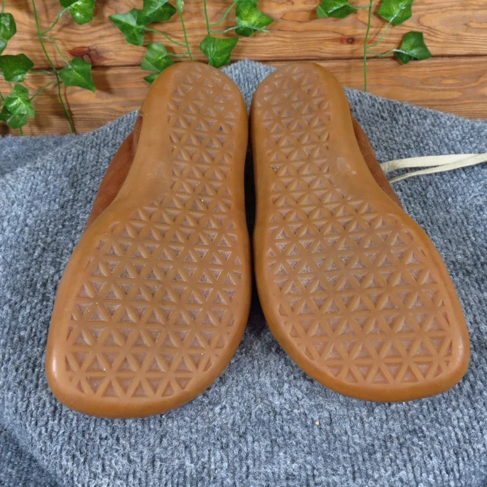 Splay Freestyle Men 7 Women 9 Barefoot Minimalist Sneakers Brown Leather Shoes